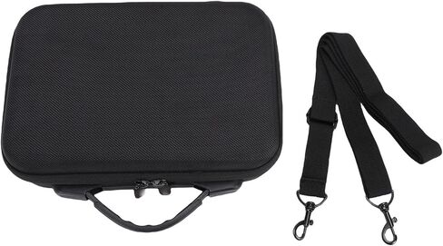 POCREATION Camera Shoulder Bag for Osmo Action 6 Shockproof Hard Shell Case with Detachable Shoulder Strap for Travel Photography Accessories Storage in Kuwait