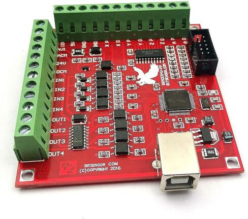 DEVMO Mach3 لوحة واجهة USB USB وحدة تحكم باستخدام الحاسب الآلي 4 محور بطاقة التحكم في الحركة واجهة لوحة القطع لسائق محرك متدرج in Kuwait
