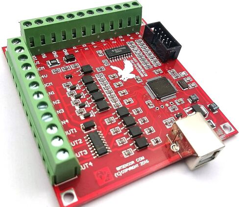 DEVMO Mach3 لوحة واجهة USB USB وحدة تحكم باستخدام الحاسب الآلي 4 محور بطاقة التحكم في الحركة واجهة لوحة القطع لسائق محرك متدرج in Kuwait