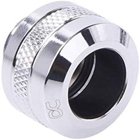 Alphacool Eiszapfen PRO HardTube G1/4" Fitting, 13mm OD, Chrome, 12-Pack in Kuwait