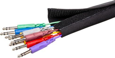 Hosa WTI-375 Neoprene Cable Wrap, 5 Feet x 5 Inches in Kuwait