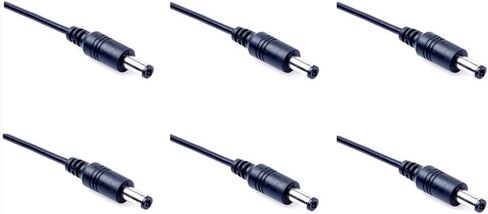 أم الطاقة DC والموزع وأضواء LED وكابل محول الكابل كاميرات CCTV من 1 إلى 6 (واجهة طاقة العرض 12V10A DC5.5 2.1 مم كبل الطاقة السادس للتيار المستمر) in Kuwait