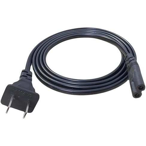 AC Power Cord for Xbox One S/X, Xbox Series S/X, PS5/PS4/PS3, Universal 2 Prong Power Cable Replacement, 5ft C7 Connector in Kuwait