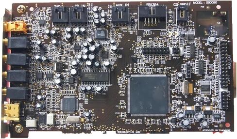 اللوحة الأم للكمبيوتر الشخصي مناسبة لبطاقة الصوت الإبداعي Audigy SB0090 PCI 5.1 in Kuwait