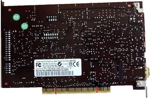 اللوحة الأم للكمبيوتر الشخصي مناسبة لبطاقة الصوت الإبداعي Audigy SB0090 PCI 5.1 in Kuwait
