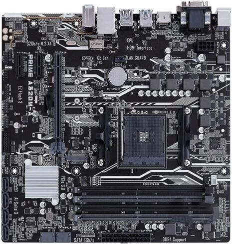 pc motherboard Fit For ASUS PRIME A320M-A motherboard Socket AM4 DDR4 A320 in Kuwait