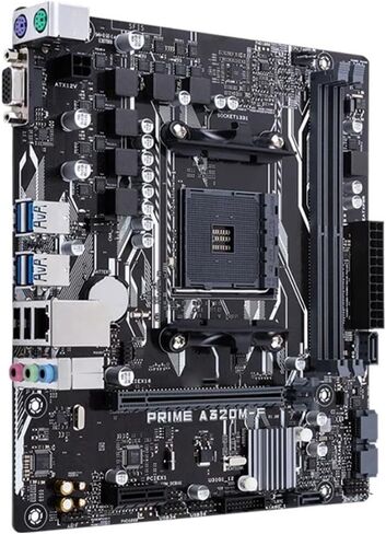 اللوحة الأم للكمبيوتر الشخصي مناسبة لمقبس اللوحة الأم ASUS PRIME A320M-F AM4 DDR4 A320 in Kuwait