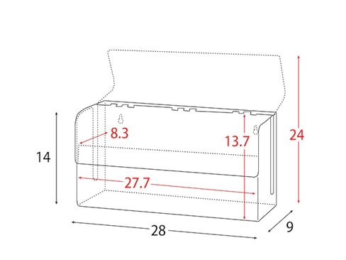 حافظة وحدة تحكم الألعاب Miyatake Seisakusho GC-2500M NA، متوافقة مع TEER Switch، العرض 11.0 × العمق 3.5 × الارتفاع 5.5 بوصة (28 × 9 × 14 سم)، طبيعي in Kuwait