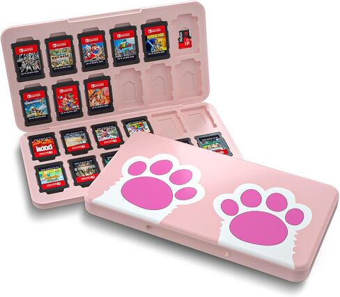 NANANINO Switch Game Case، حافظة واقية لـ Switch OLED Cat - Cat in Kuwait