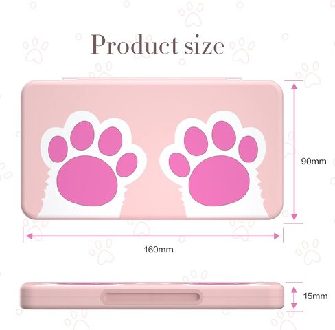 NANANINO Switch Game Case، حافظة واقية لـ Switch OLED Cat - Cat in Kuwait
