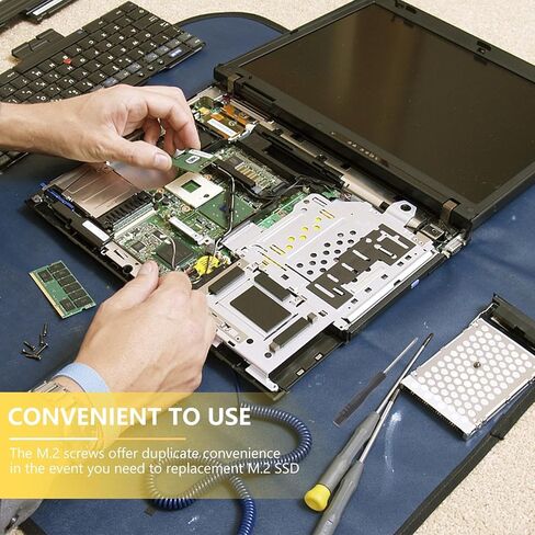 مجموعة براغي تثبيت Balacoo M.2 SSD لوحدات تحكم الألعاب واللوحات الأم المشهورة - ملحقات كمبيوتر من الفولاذ المقاوم للصدأ، ومسامير تثبيت M.2 للوحة الأم لتركيب Nvme SSD in Kuwait