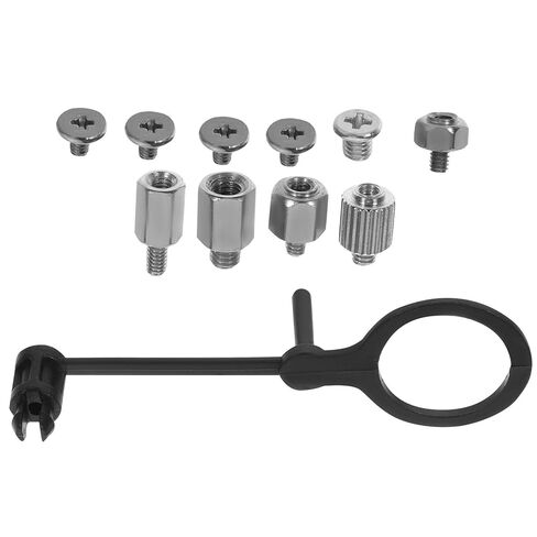 STOBAZA M.2 SSD Mounting Screw Kit with Motherboard Screws and Nuts for Laptop and Desktop Computer Compatible with Gaming Consoles and Major Brands for SSD and Hard Drive Installation in Kuwait