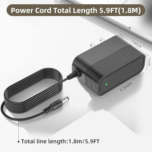 12V Charger Compatible with Shark FA052 & FA053 FlexBreeze HydroGo Fan Adapter Charger in Kuwait