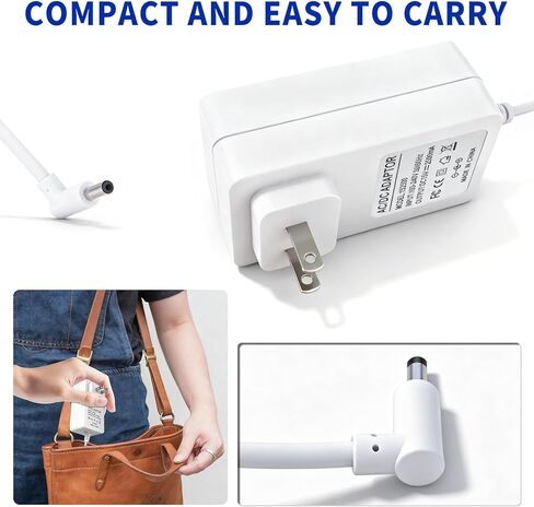 15V Charge for Belkin Boost Pro WIZ009 K7SWIZ009 WIZ010 WIZ016 WIZ017 WIZ017TT WH BK 3-in-1 Power Cord Compatible with 2ACR040G NJ 2ACR040GNJ Power Supply in Kuwait