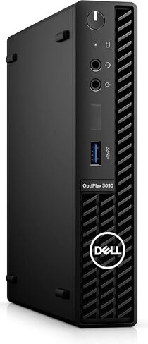 كمبيوتر مكتبي صغير طراز OptiPlex 3090 من Dell، Hexa-Core i5-10500T 2.3 جيجا هرتز يصل إلى 3.8 جيجا هرتز، ذاكرة وصول عشوائي DDR4 سعة 16 جيجا بايت، محرك أقراص SSD سعة 512 جيجا بايت، لوحة مفاتيح وماوس، USB WiFi+BT، Windows 11 Pro (متجدد) in Kuwait