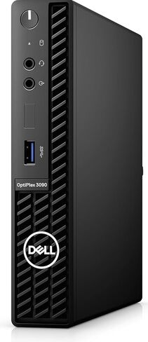 كمبيوتر مكتبي صغير طراز OptiPlex 3090 من Dell، Hexa-Core i5-10500T 2.3 جيجا هرتز يصل إلى 3.8 جيجا هرتز، ذاكرة وصول عشوائي DDR4 سعة 16 جيجا بايت، محرك أقراص SSD سعة 512 جيجا بايت، لوحة مفاتيح وماوس، USB WiFi+BT، Windows 11 Pro (متجدد) in Kuwait