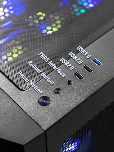 كمبيوتر مكتبي من EvounicGaming - i5-11600 حتى 4.8 جيجا هرتز، Radeon RX 580 8 جيجا، 16 جيجا بايت DDR4 RAM، 512 جيجا SSD + 1 تيرابايت HDD، WiFi 6 & BT 5.4، Windows 11 Pro، 9 × مراوح ARGB، برج ألعاب عالي الأداء in Kuwait