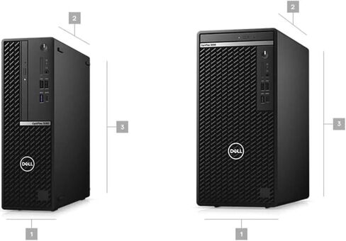 سطح المكتب ديل اوبتيبلكس 5090 MT | كور i5-10500 - محرك الأقراص الصلبة SSD سعة 512 جيجابايت - ذاكرة الوصول العشوائي 16 جيجابايت | 6 مراكز بسرعة 4.5 جيجا هرتز Win 11 Pro Black (متجدد) in Kuwait