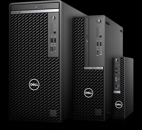 سطح المكتب ديل اوبتيبلكس 5090 MT | كور i5-10500 - محرك الأقراص الصلبة SSD سعة 512 جيجابايت - ذاكرة الوصول العشوائي 16 جيجابايت | 6 مراكز بسرعة 4.5 جيجا هرتز Win 11 Pro Black (متجدد) in Kuwait