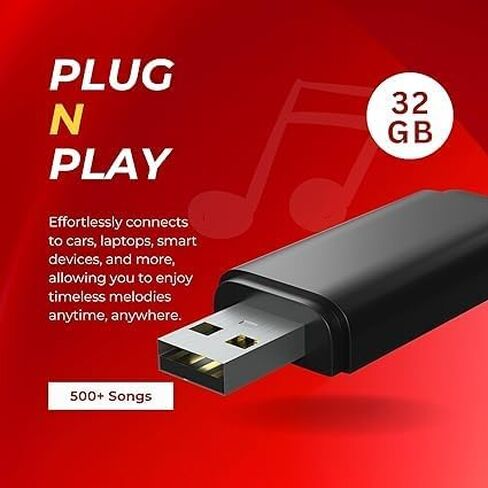 Generic Pen Drive - أفضل ما في k.-s.-chithra // بوليوود // USB // أغنية السيارة // صوت MP3 // أفضل أغاني السفر // 32 جيجابايت in Kuwait
