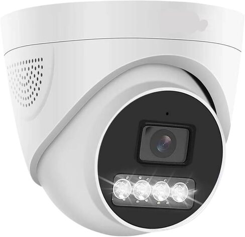 كاميرا مراقبة 4K POE IP كاميرا مراقبة CCTV 4MP 5MP 8MP لون الصوت رؤية ليلية داخلية متوافقة مع NVR (3.6 مم، Super 4K POE) in Kuwait