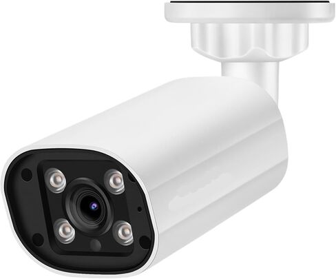 8MP POE IP Camera 4K 15fps Outdoor Hunman Detection CCTV 4MP Audio Dual Light Video Surveillance Security(2.8mm,Super 4MP POE) in Kuwait