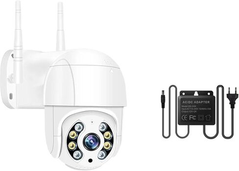 كاميرا Smar 8MP 5MP 3MP 2MP PTZ واي فاي خارجية 5X تكبير رقمي AI كاميرا كشف الإنسان P2P الصوت CCTV أمن الوطن (5MP x محول) in Kuwait