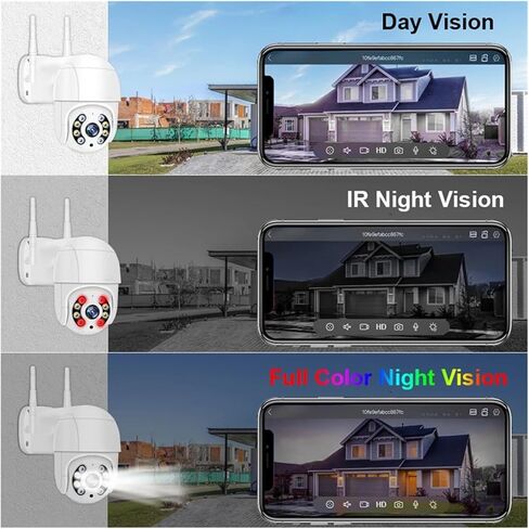 كاميرا Smar 8MP 5MP 3MP 2MP PTZ واي فاي خارجية 5X تكبير رقمي AI كاميرا كشف الإنسان P2P الصوت CCTV أمن الوطن (5MP x محول) in Kuwait