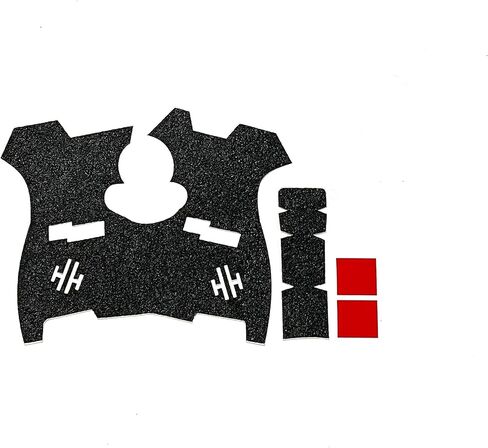 Handleitgrips Textured Rubber Gun Grip Enhancement for Sig Sauer P320 Compact with Red Insert in Kuwait