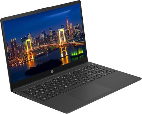 كمبيوتر محمول HP Touchscreen مقاس 15.6 بوصة FHD للأعمال، معالج AMD Ryzen 7 ثماني النواة، كمبيوتر محمول Windows 11، ذاكرة الوصول العشوائي 16 جيجابايت، سعة تخزين 512 جيجابايت (256 جيجابايت SSD+256 جيجابايت مجموعة إرساء)، AI Copilot جاهز، سماعات NLY، أسود in Kuwait