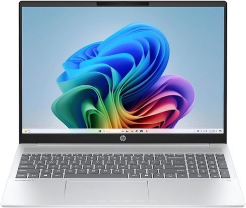 كمبيوتر محمول HP OmniBook 5 Next Gen AI بشاشة لمس 16.0 بوصة 2K (1920x1200) IPS (Intel Ultra 5-225U، 16 جيجابايت LPDDR5X، 1 تيرابايت PCIe SSD، Copilot+، لوحة مفاتيح بإضاءة خلفية، كاميرا ويب، Win 11 Pro) مع موسع منفذ USB DKZ in Kuwait