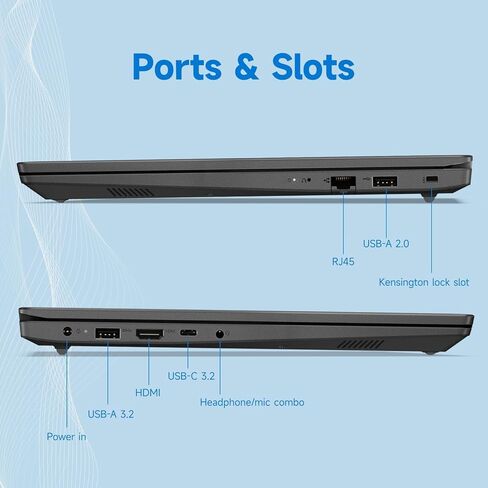 كمبيوتر محمول Lenovo V15 G4 Business، شاشة 15.6 بوصة FHD مضادة للتوهج، Intel 8-Core i5-13420H (Beat i7-1355U)، ذاكرة الوصول العشوائي 16 جيجابايت، 256 جيجابايت SSD، WiFi6، Bluetooth5.2، RJ-45، Windows 11 Home، مع مجموعة ملحقات 5ave 6 في 1 in Kuwait