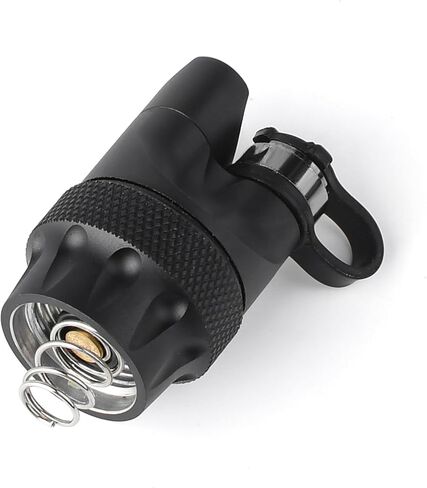 Aluminum Tactical Flashlight Rear Tail Cap, Replacement Rear Cap for M300 M600 Series Scout Light, Tactical Light Tail Cap for SF Remote Switch in Kuwait
