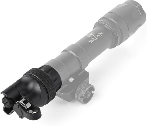 Aluminum Tactical Flashlight Rear Tail Cap, Replacement Rear Cap for M300 M600 Series Scout Light, Tactical Light Tail Cap for SF Remote Switch in Kuwait