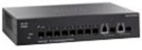Cisco Systems, Inc - محول Cisco Sg300-10Sfp من الطبقة 3 - قابل للإدارة - 10 فتحات توسيع - 10/100/1000Base-T "فئة المنتج: أجهزة التوجيه/التبديل/المحولات والجسور" in Kuwait