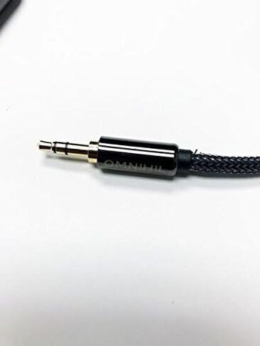 كابل Omnihil 3.5 ملم TRS إلى Dual 1/4 بوصة TS Premium Stereo Breakout Cable متوافق مع (15 قدم / 5 متر) الصوت العالمي Apollo Twin USB 3 Audio Interfac e in Kuwait