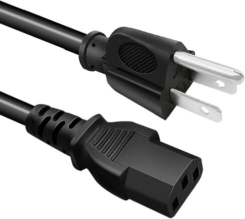 سلك الطاقة C13 بديل لـ Jesverty SPS-3010 SPS-3010V SPS-3010C SPS-3030H SS-30P مصدر الطاقة AC 8.2ft 3 Prong Cable in Kuwait