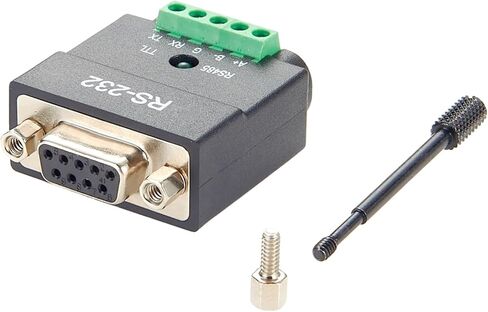 2 In 1 DB9 RS232 to RS485 TTL Serial Converter D-Sub 9Pin to 5Pin Screw Terminal Block RS232 to 3.3V/5V Interface Signal Adapter for Industrial Automation, PLC, Embedded Systems (DB9 Female) in Saudi Arabia