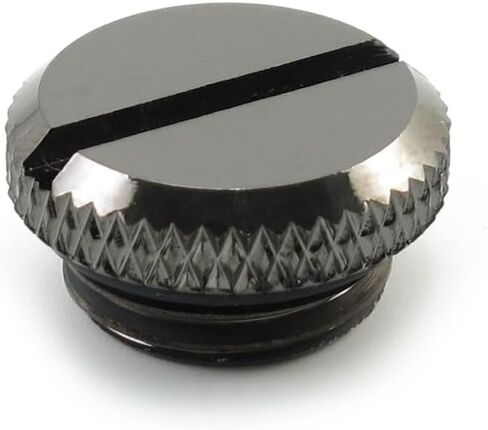 XSPC G1/4" Plug Fitting V2 Black Chrome in Kuwait