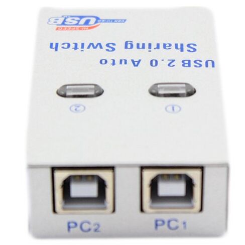 SANOXY 2 Port USB 2.0 Auto Sharing Switch Hub إلى الكمبيوتر الشخصي إلى طابعة/ماسح ضوئي واحد in Kuwait