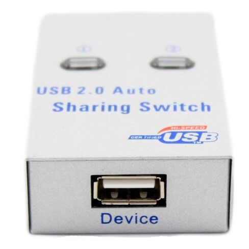 SANOXY 2 Port USB 2.0 Auto Sharing Switch Hub إلى الكمبيوتر الشخصي إلى طابعة/ماسح ضوئي واحد in Kuwait