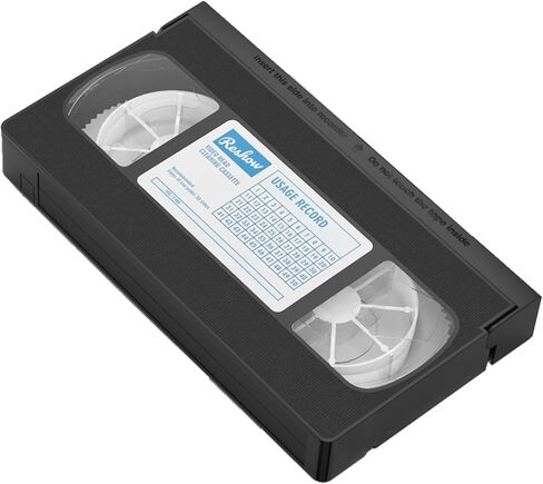 Reshow VCR Head Cleaner/VHS Head Cleaner - VHS Video Head Cleaner for VHS/VCR Players Dry Technology No Fluid Required in Saudi Arabia