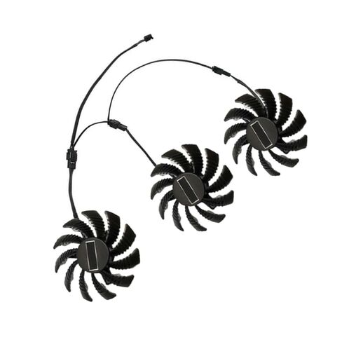 Gpu Cooling Fan 75mm Pld08010s12h Graphic Card Cooler Replacement for Video Card Cooling Compatible with Desktop Computer Internal Components in Kuwait