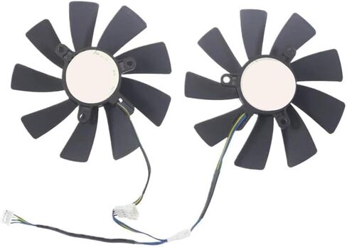 مروحة بطاقة الرسومات 100 مم GAA8S2U DC12V 0.45A 4Pin متوافقة مع Dataland RX5500XT RX5600XT RX5700 RX5700XT in Kuwait