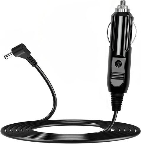 Car 12V DC Adapter Compatible with Yaesu Standard Horizon HX40 HX100 HX210 HX380 HX890 E HX890E HX890BK HX890NB HX870 HX 870 SBH-32 SAD 23B 24 24B 25 25B E-DC-19A Power Cord Charger in Kuwait