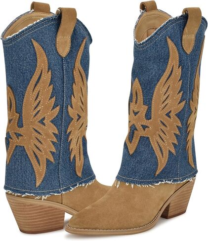 Nine West Women's Ringer Western Boot in Saudi Arabia