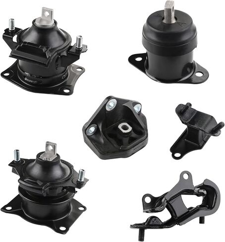 JDMON Replacement for 6Pcs Engine Motor Mount Honda Accord 3.0L 2003-2007 Compatible with A4525 A4526HY A4527HY A4517 A4524 A4544 in Saudi Arabia