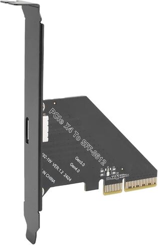 PCIe 4.0 X4 to Oculink Adapter Fast Data Transfer Graphics Card for High Performance Applications, Compatible with Wins 10 for in Kuwait