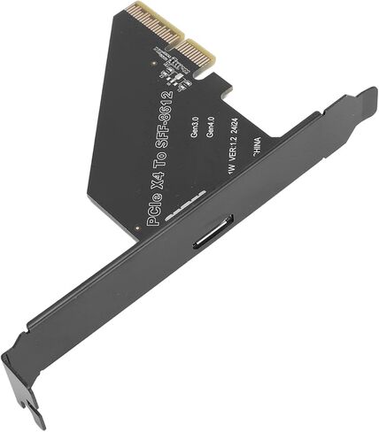 PCIe 4.0 X4 to Oculink Adapter Fast Data Transfer Graphics Card for High Performance Applications, Compatible with Wins 10 for in Kuwait