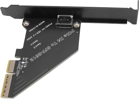 PCIe 4.0 X4 to Oculink Adapter Fast Data Transfer Graphics Card for High Performance Applications, Compatible with Wins 10 for in Kuwait